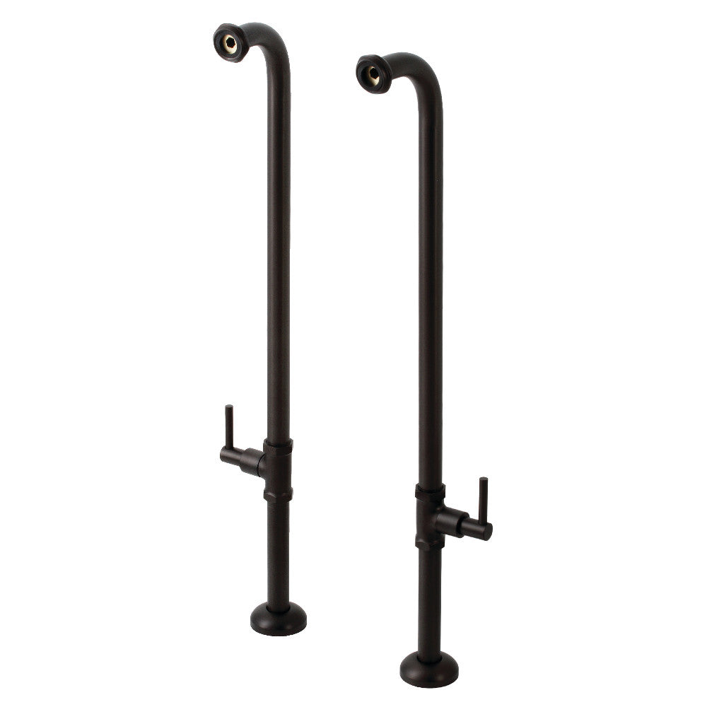Kingston Brass AE810S5DL Concord Freestanding Tub Supply Line, Oil Rubbed Bronze - BNGBath