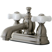 Thumbnail for Kingston Brass KS7008PX 4 in. Centerset Bathroom Faucet, Brushed Nickel - BNGBath
