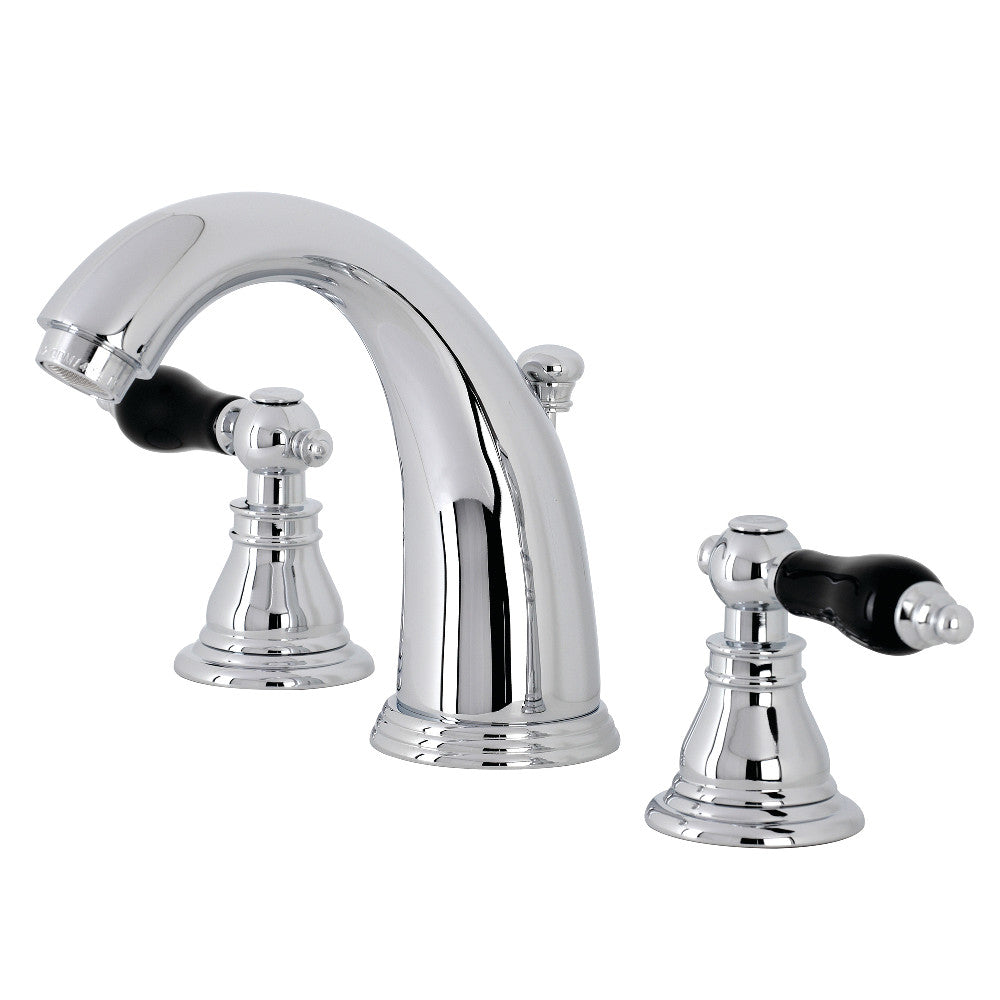 Kingston Brass KB981AKL Duchess Widespread Bathroom Faucet with Plastic Pop-Up, Polished Chrome - BNGBath