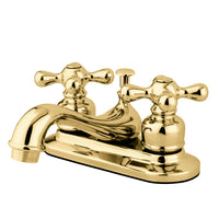 Thumbnail for Kingston Brass GKB602AX 4 in. Centerset Bathroom Faucet, Polished Brass - BNGBath