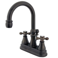 Thumbnail for Kingston Brass KS2615AX 4 in. Centerset Bathroom Faucet, Oil Rubbed Bronze - BNGBath