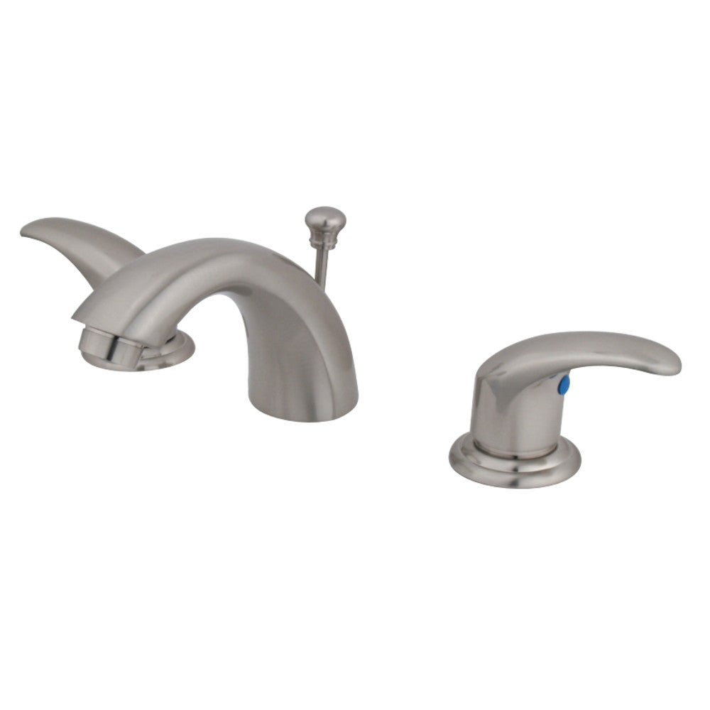 Kingston Brass KB958LL Mini-Widespread Bathroom Faucet, Brushed Nickel - BNGBath