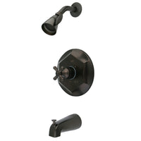 Thumbnail for Kingston Brass KB4635BX English Vintage Tub with Shower Faucet, Oil Rubbed Bronze - BNGBath