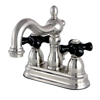 Thumbnail for Kingston Brass KS1608PKX 4 in. Centerset Bathroom Faucet, Brushed Nickel - BNGBath