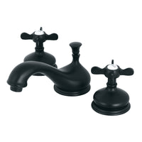 Thumbnail for Kingston Brass KS1160BEX 8 in. Widespread Bathroom Faucet, Matte Black - BNGBath