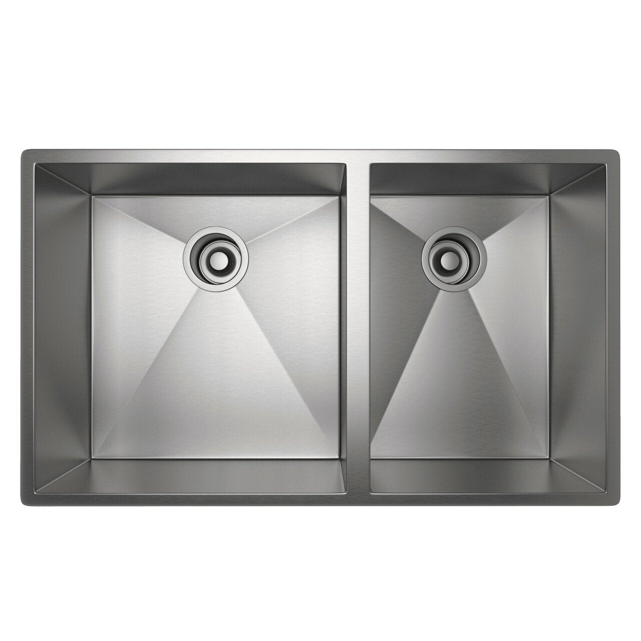 ROHL Forze 1 1/2 Bowl Stainless Steel Kitchen Sink - BNGBath