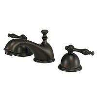 Thumbnail for Kingston Brass KS3965NL 8 in. Widespread Bathroom Faucet, Oil Rubbed Bronze - BNGBath