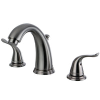 Thumbnail for Kingston Brass KB2988YL 8 in. Widespread Bathroom Faucet, Brushed Nickel - BNGBath