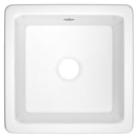 Thumbnail for Shaws Classic Shaker Single Bowl Square Fireclay Bar and Food Prep Sink - BNGBath