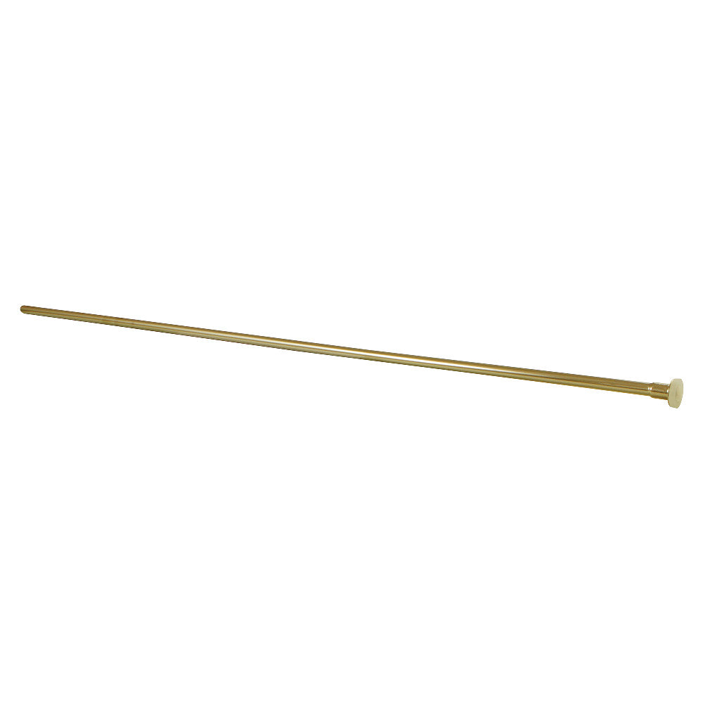 Showerscape CF38207 Complement 20-Inch X 3/8-Inch Diameter Flat Closet Supply, Brushed Brass - BNGBath
