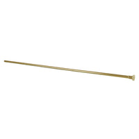 Thumbnail for Showerscape CF38207 Complement 20-Inch X 3/8-Inch Diameter Flat Closet Supply, Brushed Brass - BNGBath