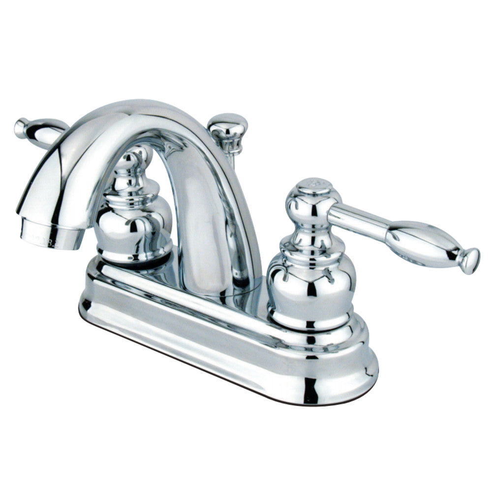 Kingston Brass GKB5611KL 4 in. Centerset Bathroom Faucet, Polished Chrome - BNGBath