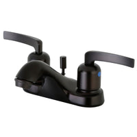 Thumbnail for Kingston Brass FB5625EFL 4 in. Centerset Bathroom Faucet, Oil Rubbed Bronze - BNGBath