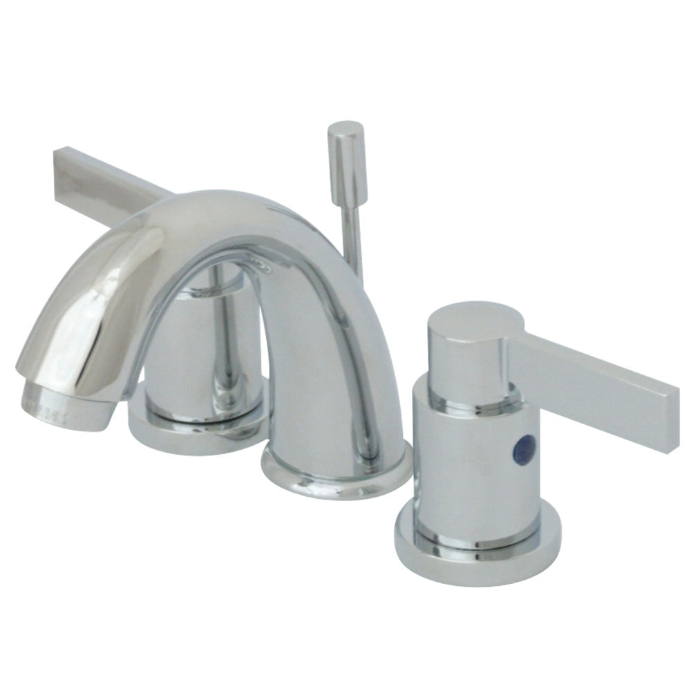 Kingston Brass KB8911NDL NuvoFusion Widespread Bathroom Faucet, Polished Chrome - BNGBath