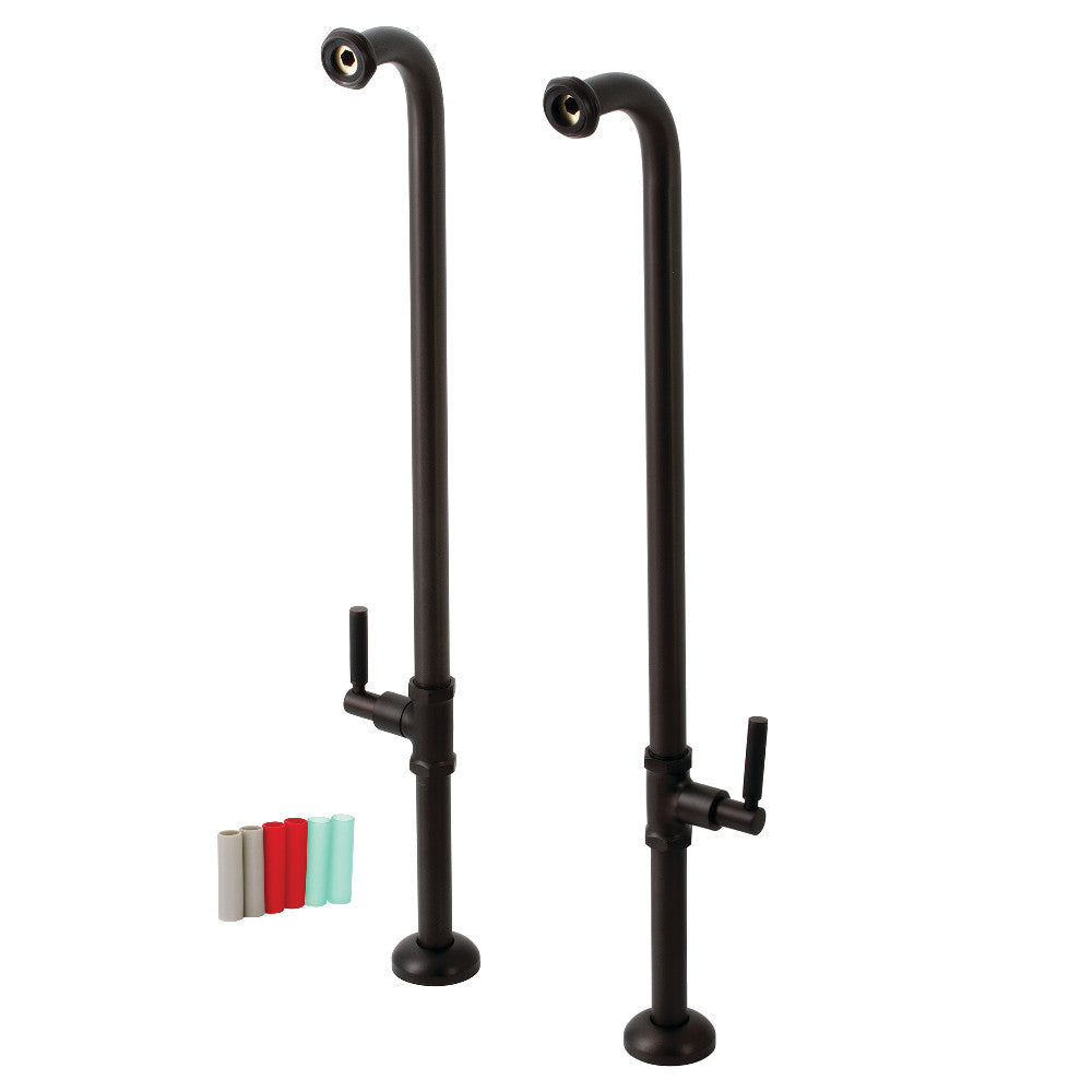 Kingston Brass AE810S5DKL Concord Freestanding Tub Supply Line, Oil Rubbed Bronze - BNGBath