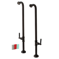 Thumbnail for Kingston Brass AE810S5DKL Concord Freestanding Tub Supply Line, Oil Rubbed Bronze - BNGBath