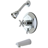 Thumbnail for Kingston Brass KB46310ZX Tub/Shower Faucet, Polished Chrome - BNGBath