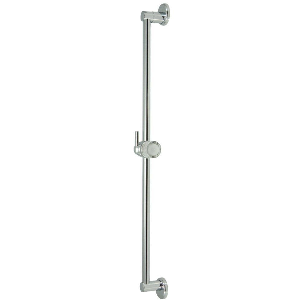 Kingston Brass K180A1 Showerscape 24" Shower Slide Bar with Pin Wall Hook, Polished Chrome - BNGBath