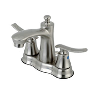 Thumbnail for Kingston Brass FB7618JL 4 in. Centerset Bathroom Faucet, Brushed Nickel - BNGBath