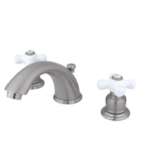 Thumbnail for Kingston Brass KB968PX Magellan Widespread Bathroom Faucet, Brushed Nickel - BNGBath