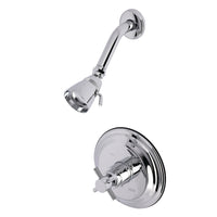 Thumbnail for Kingston Brass KB2631DXTSO Concord Shower Faucet Trim Only, Polished Chrome - BNGBath