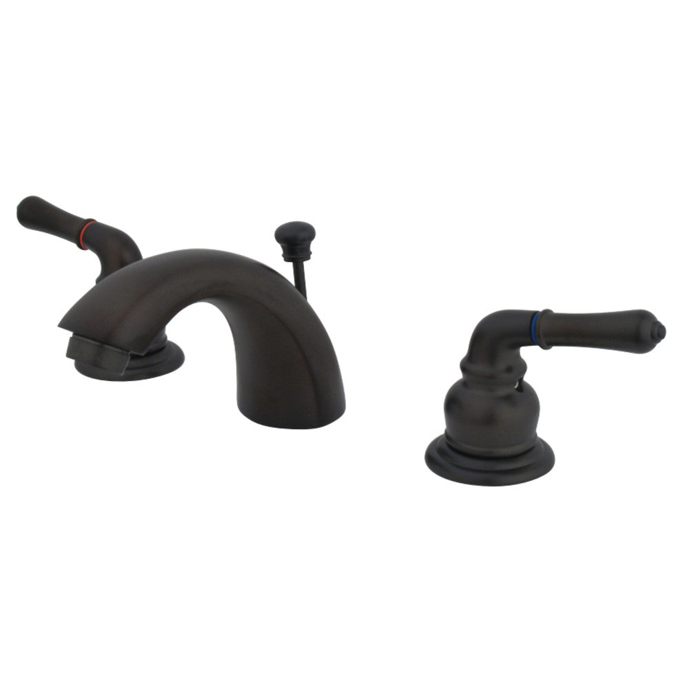 Kingston Brass KB955 Magellan Mini-Widespread Bathroom Faucet, Oil Rubbed Bronze - BNGBath