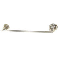 Thumbnail for Kingston Brass BAH8212PN Concord 18-Inch Single Towel Bar, Polished Nickel - BNGBath