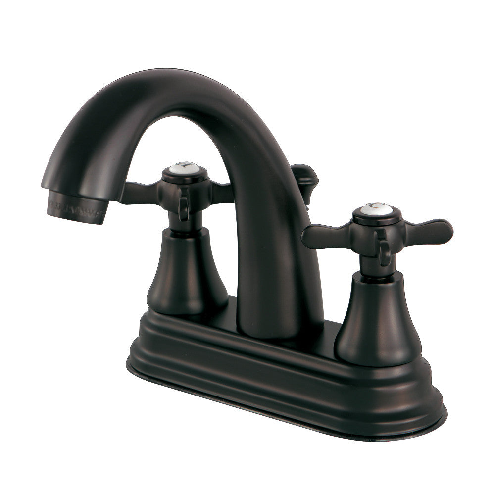 Kingston Brass KS7615BEX 4 in. Centerset Bathroom Faucet, Oil Rubbed Bronze - BNGBath