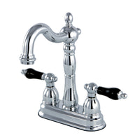 Thumbnail for Kingston Brass KB1491PKL Duchess Two-Handle Bar Faucet, Polished Chrome - BNGBath