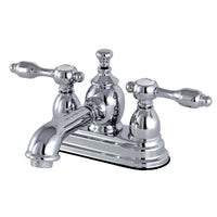 Thumbnail for Kingston Brass KS7001TAL 4 in. Centerset Bathroom Faucet, Polished Chrome - BNGBath