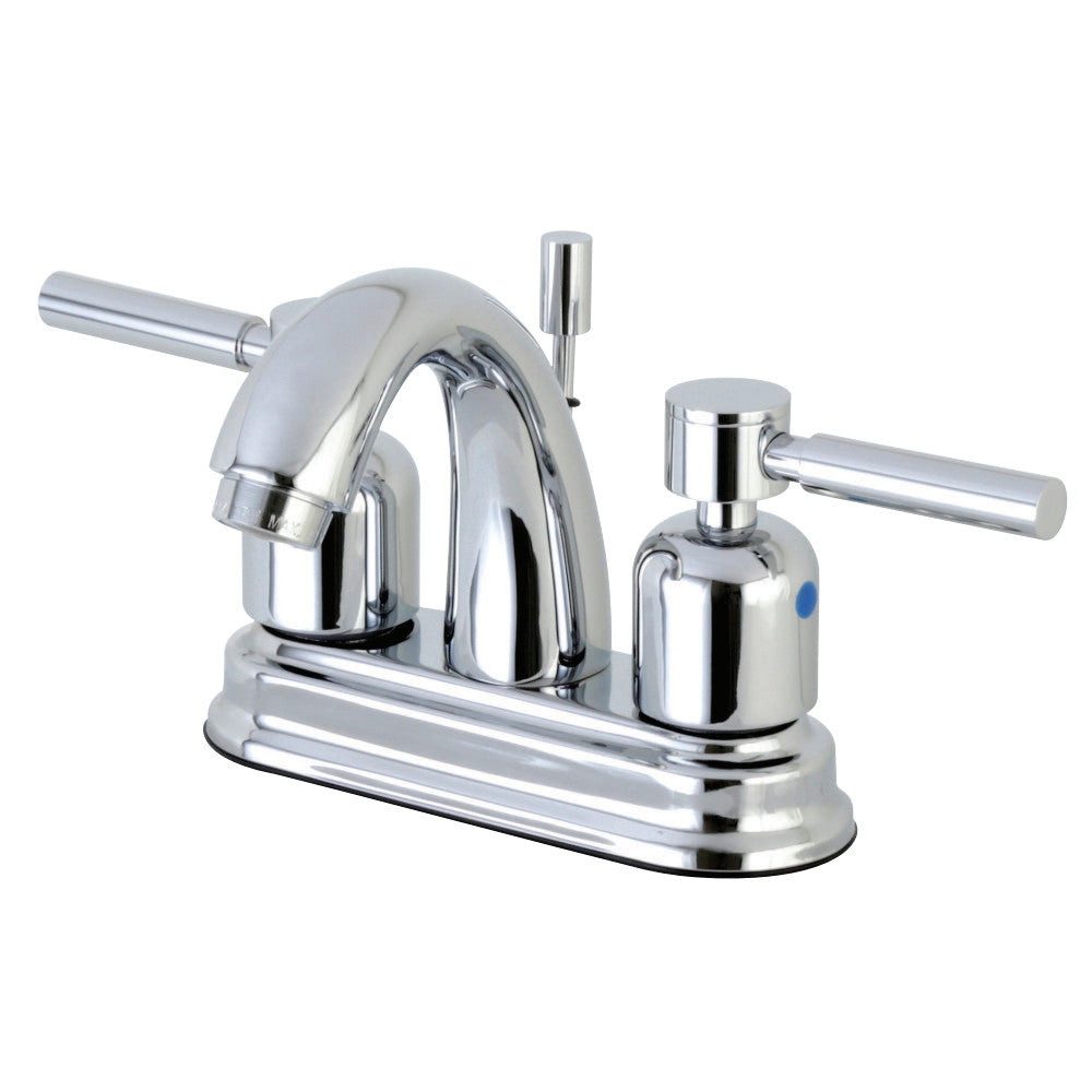 Kingston Brass FB5611DL 4 in. Centerset Bathroom Faucet, Polished Chrome - BNGBath
