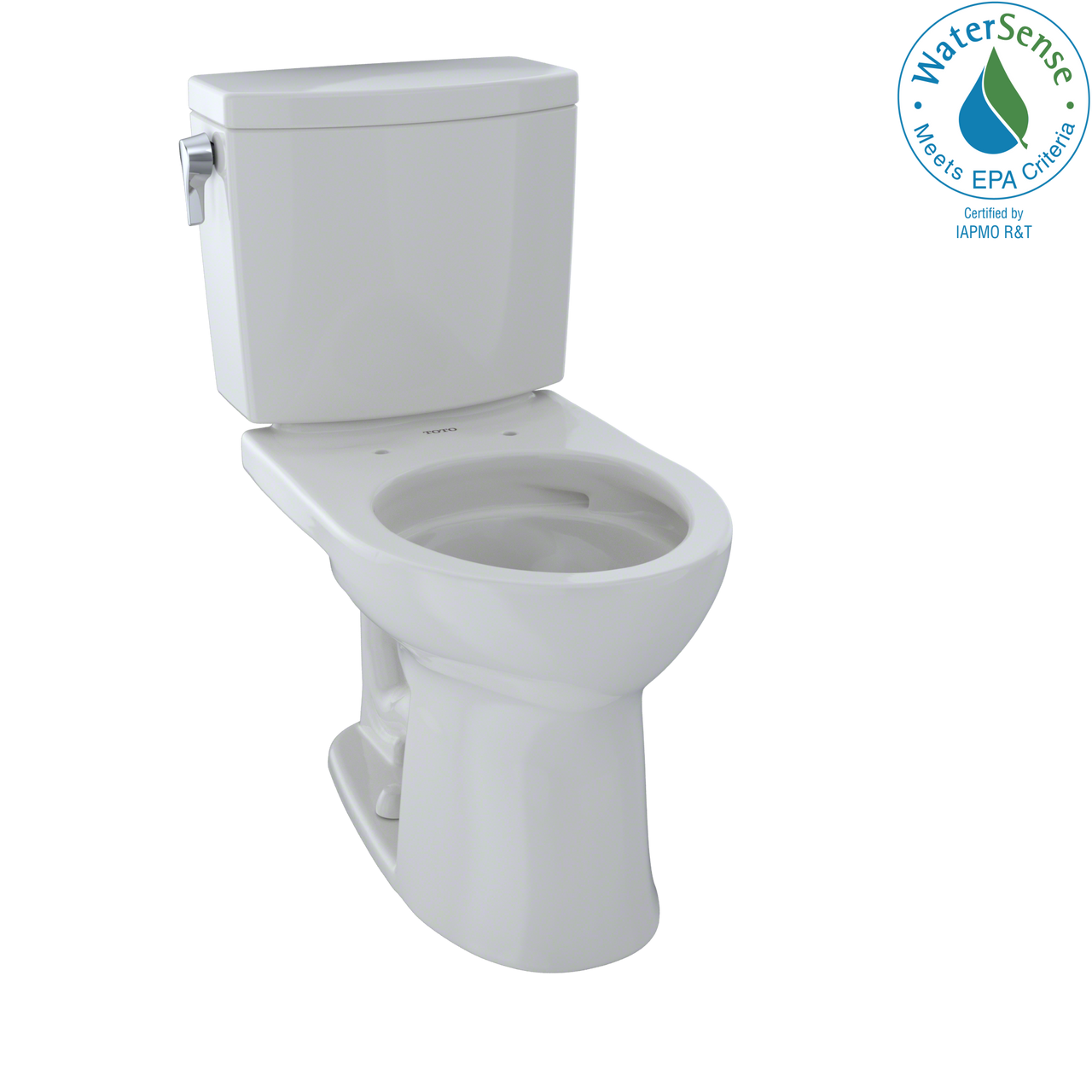 TOTO Drake II 1G Two-Piece Round 1.0 GPF Universal Height Toilet with CeFiONtect,   - CST453CUFG#11 - BNGBath