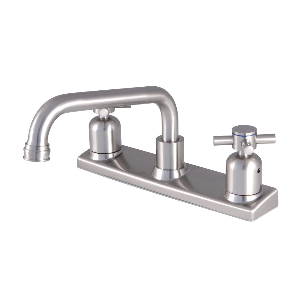 Kingston Brass FB2138DX Concord 8-Inch Centerset Kitchen Faucet, Brushed Nickel - BNGBath