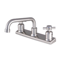 Thumbnail for Kingston Brass FB2138DX Concord 8-Inch Centerset Kitchen Faucet, Brushed Nickel - BNGBath