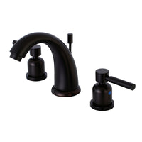 Thumbnail for Kingston Brass KB8985DL 8 in. Widespread Bathroom Faucet, Oil Rubbed Bronze - BNGBath
