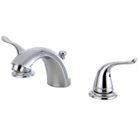 Thumbnail for Kingston Brass KB2951YL Mini-Widespread Bathroom Faucet, Polished Chrome - BNGBath