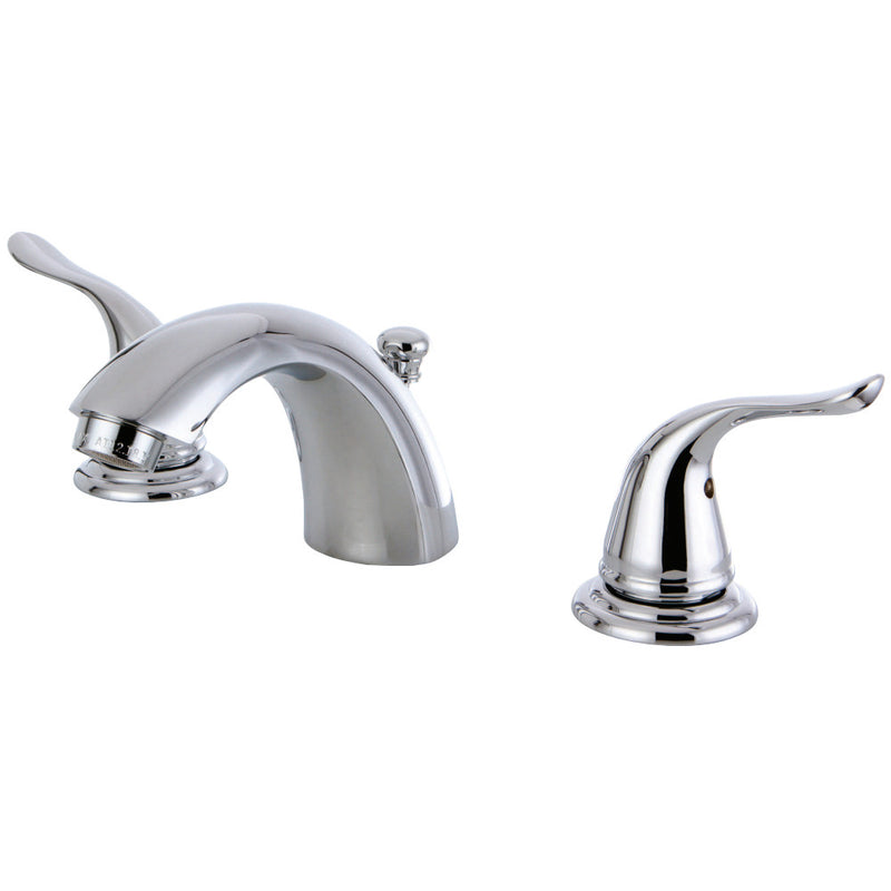 Kingston Brass KB2951YL Mini-Widespread Bathroom Faucet, Polished Chrome - BNGBath