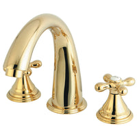 Thumbnail for Kingston Brass KS5362AX Vintage Roman Tub Faucet, Polished Brass - BNGBath