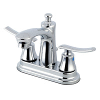 Thumbnail for Kingston Brass FB7621JL 4 in. Centerset Bathroom Faucet, Polished Chrome - BNGBath