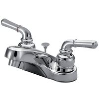 Thumbnail for Kingston Brass GKB251B 4 in. Centerset Bathroom Faucet, Polished Chrome - BNGBath