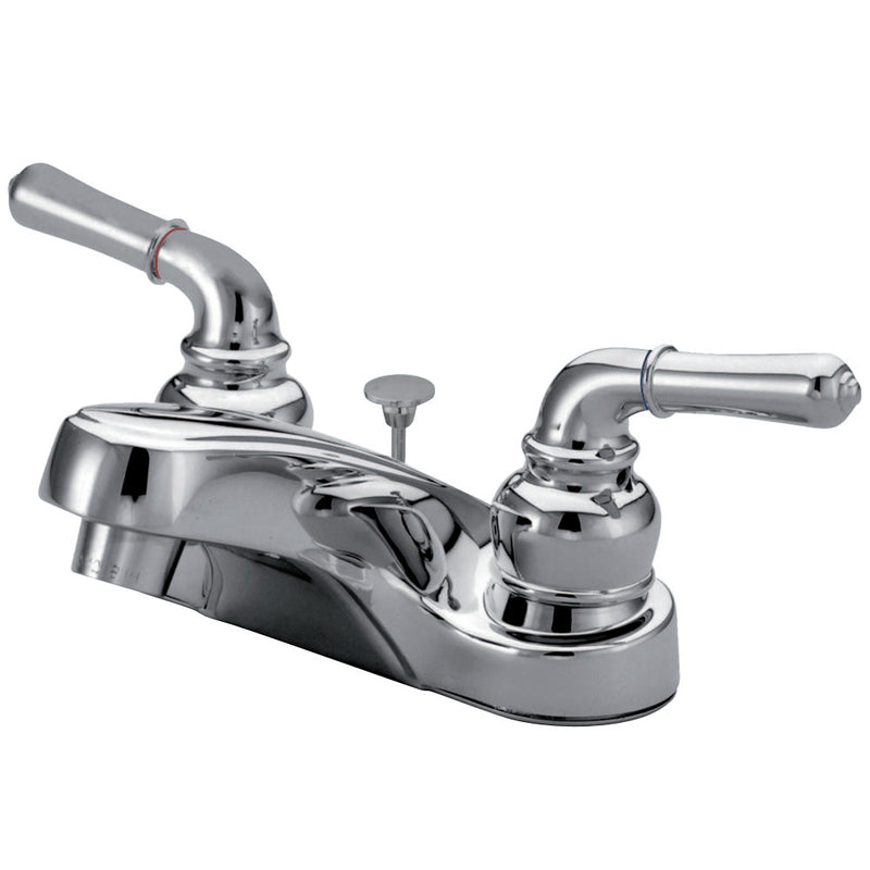 Kingston Brass GKB251B 4 in. Centerset Bathroom Faucet, Polished Chrome - BNGBath
