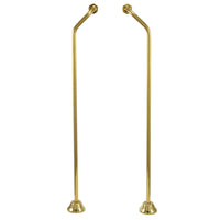Thumbnail for Kingston Brass CC472 Double Offset Bath Supply, Polished Brass - BNGBath