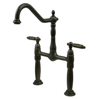 Thumbnail for Kingston Brass KS1075GL Vessel Sink Faucet, Oil Rubbed Bronze - BNGBath