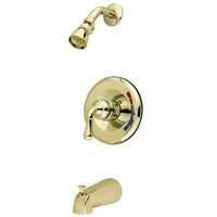 Thumbnail for Kingston Brass GKB632T Water Saving Magellan Tub and Shower Trim, Polished Brass - BNGBath