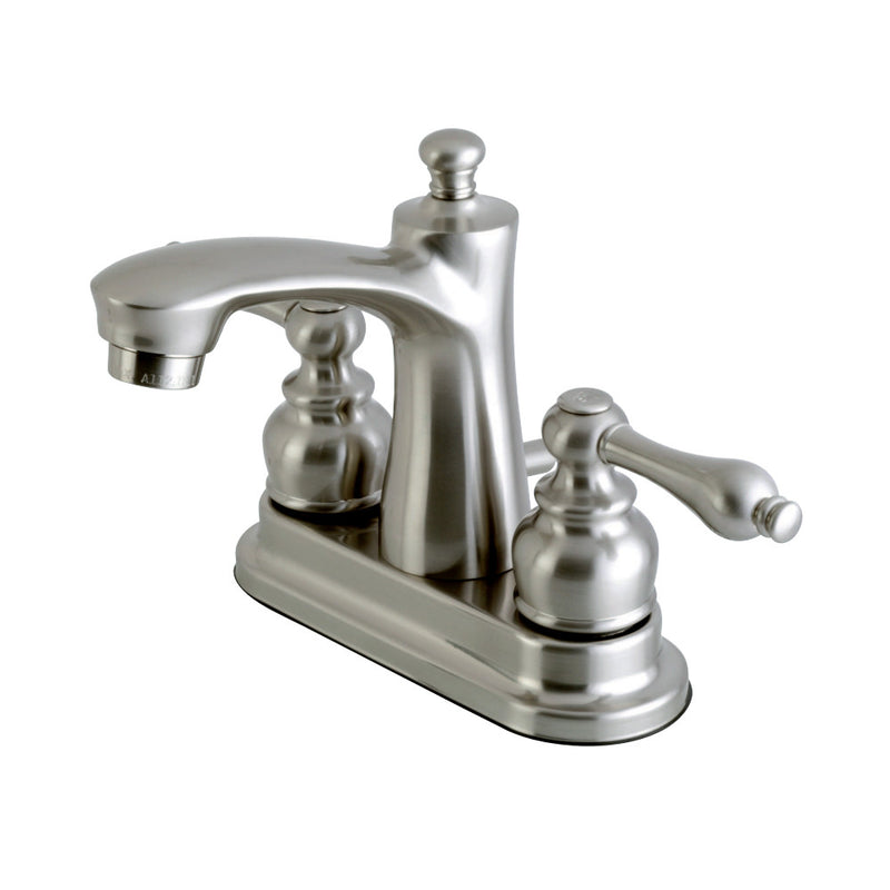 Kingston Brass FB7628AL 4 in. Centerset Bathroom Faucet, Brushed Nickel - BNGBath