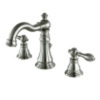 Thumbnail for Fauceture FSC1978ACL American Classic Widespread Bathroom Faucet, Brushed Nickel - BNGBath