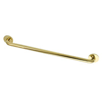 Thumbnail for Kingston Brass GLDR814362 Silver Sage 36-Inch X 1-1/4-Inch OD ADA Grab Bar, Polished Brass - BNGBath