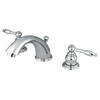 Thumbnail for Kingston Brass GKB961KL Widespread Bathroom Faucet, Polished Chrome - BNGBath
