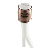 Thumbnail for Kingston Brass K511AC Heritage Dishwasher Air Gap, Antique Copper - BNGBath