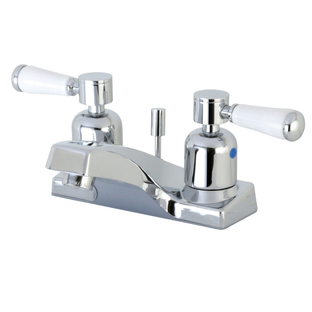 Kingston Brass FB201DPL 4 in. Centerset Bathroom Faucet, Polished Chrome - BNGBath
